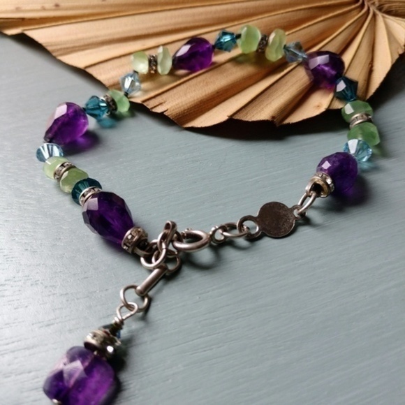 Lori Frantz-Koening Swarovski Crystals Bracelet - Picture 1 of 7